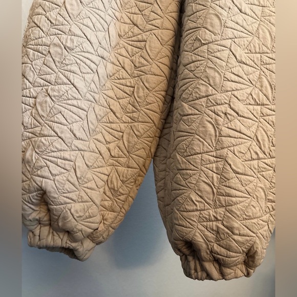 POL Tan Quilted Joggers SMALL - Picture 5 of 10